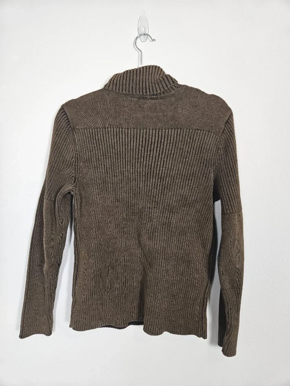 Men's Vintage Express Precision Fit Y2K Grunge Ribbed Sweater